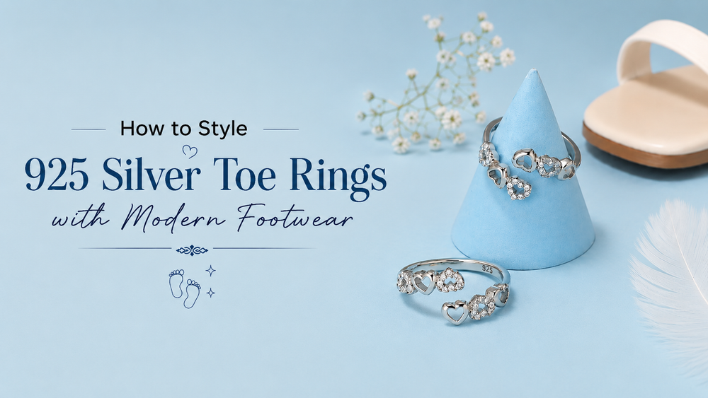 How to Style 925 Silver Toe Rings with Modern Footwear