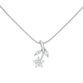 SIGOR 925 Silver Blossom Pendant Chain