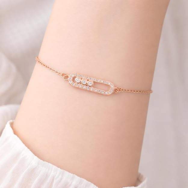 SIGOR 925 Silver Luna Grace Bracelet