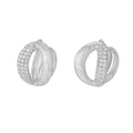 Classic 925 Silver Hoop Earrings – Lightweight & Stylish