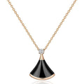 SIGOR 925 Silver Midnight Elegance Chain Pendant