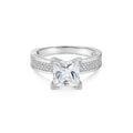 SIGOR 925 Silver Celestia Radiance Ring