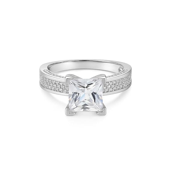SIGOR 925 Silver Celestia Radiance Ring