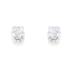 Elegant Spark 925 Silver Stud Earrings