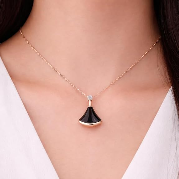 SIGOR 925 Silver Midnight Elegance Chain Pendant