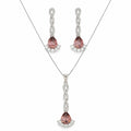 Rosé Infinity Drop Pendant Set Without chain