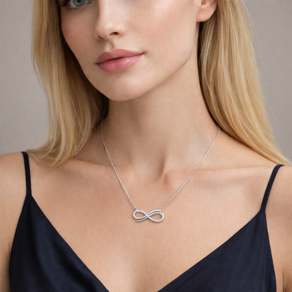 Diamond Infinity Grace Pendant