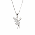 Enchanted Pearl Fairy Pendant