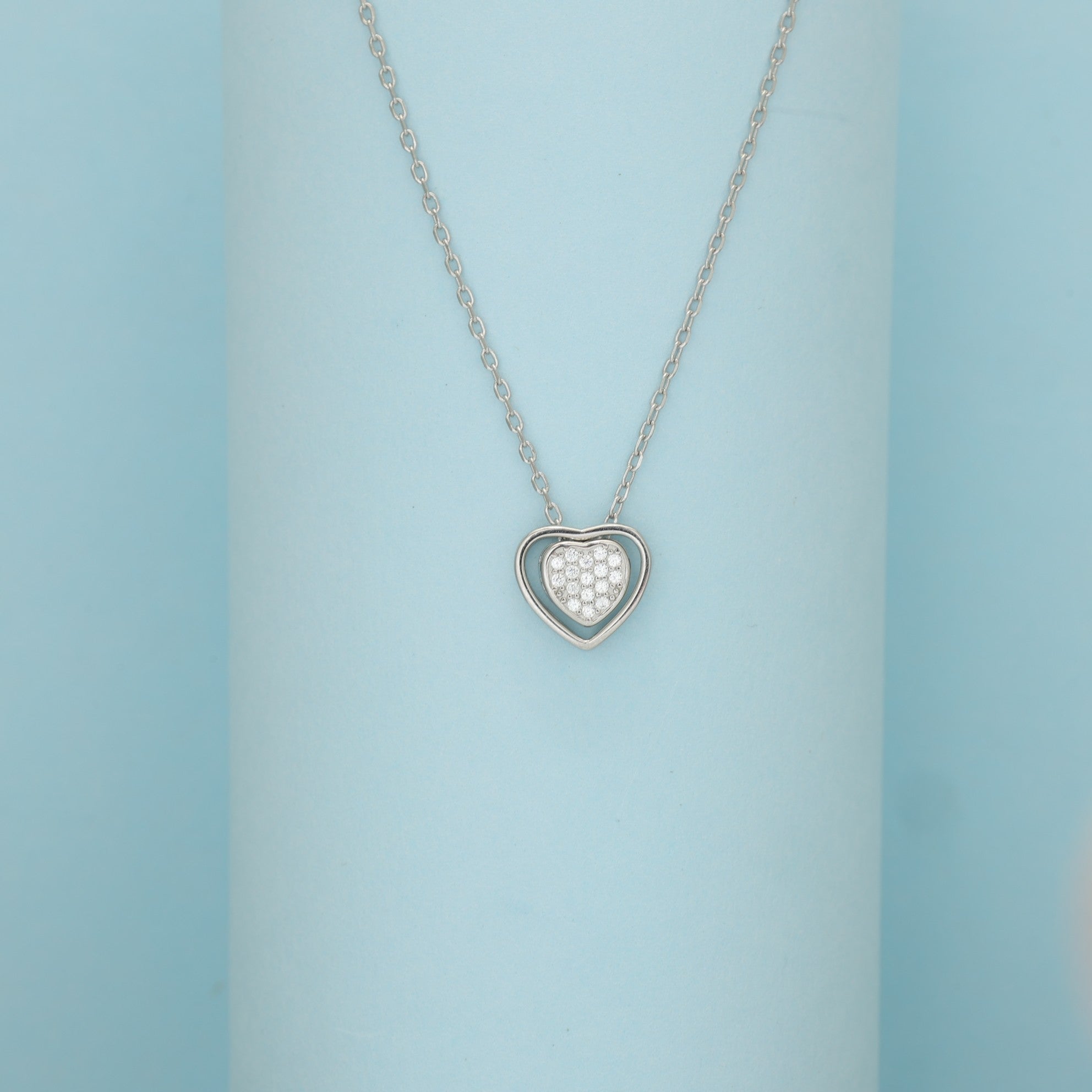 Timeless Heart Sparkle Pendant