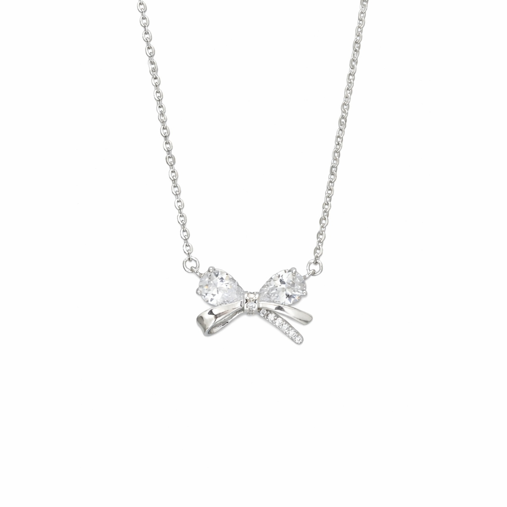 Grace Bow Diamond Pendant