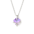 Silver Mystic Bloom Chain Pendant