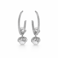 Pearl Vine Drop Earrings