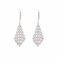 Blush Cascade Teardrop Earrings