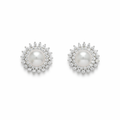 Pearl Radiance Stud Earrings