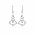 Regal Teardrop Arch Earrings