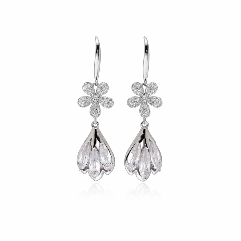 Bloom Drop Elegance Earrings