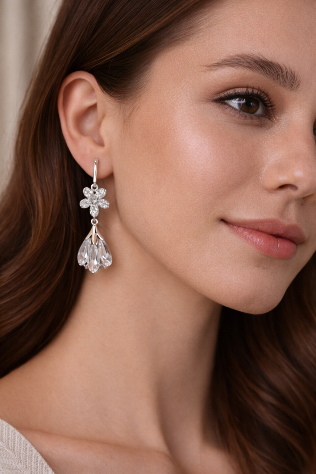 Bloom Drop Elegance Earrings