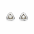 Pearl Prism Stud Earrings