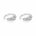 Leaf Whisper Toe Ring