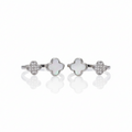 Silver LunaPearl Toe Ring