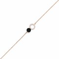 Eclipse Circle Charm Bracelet