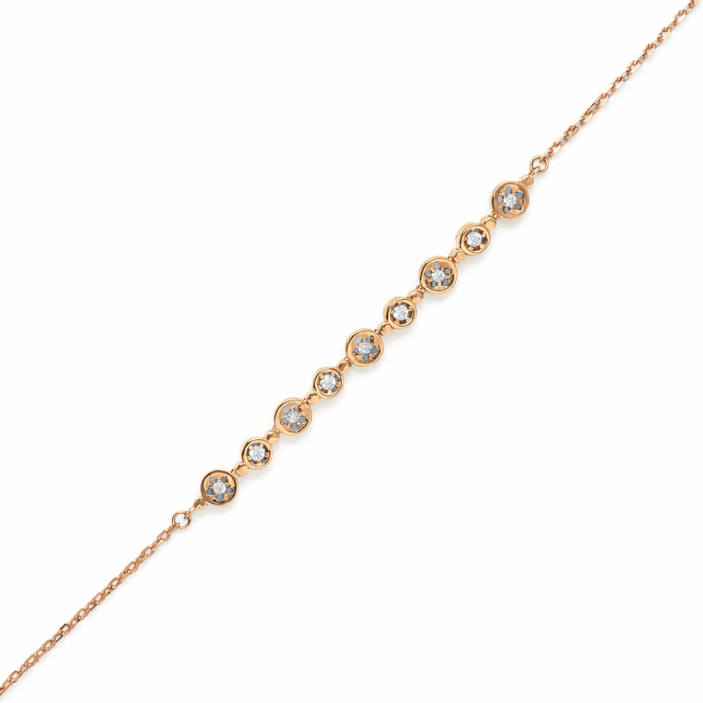 Rose Circle Spark Bracelet