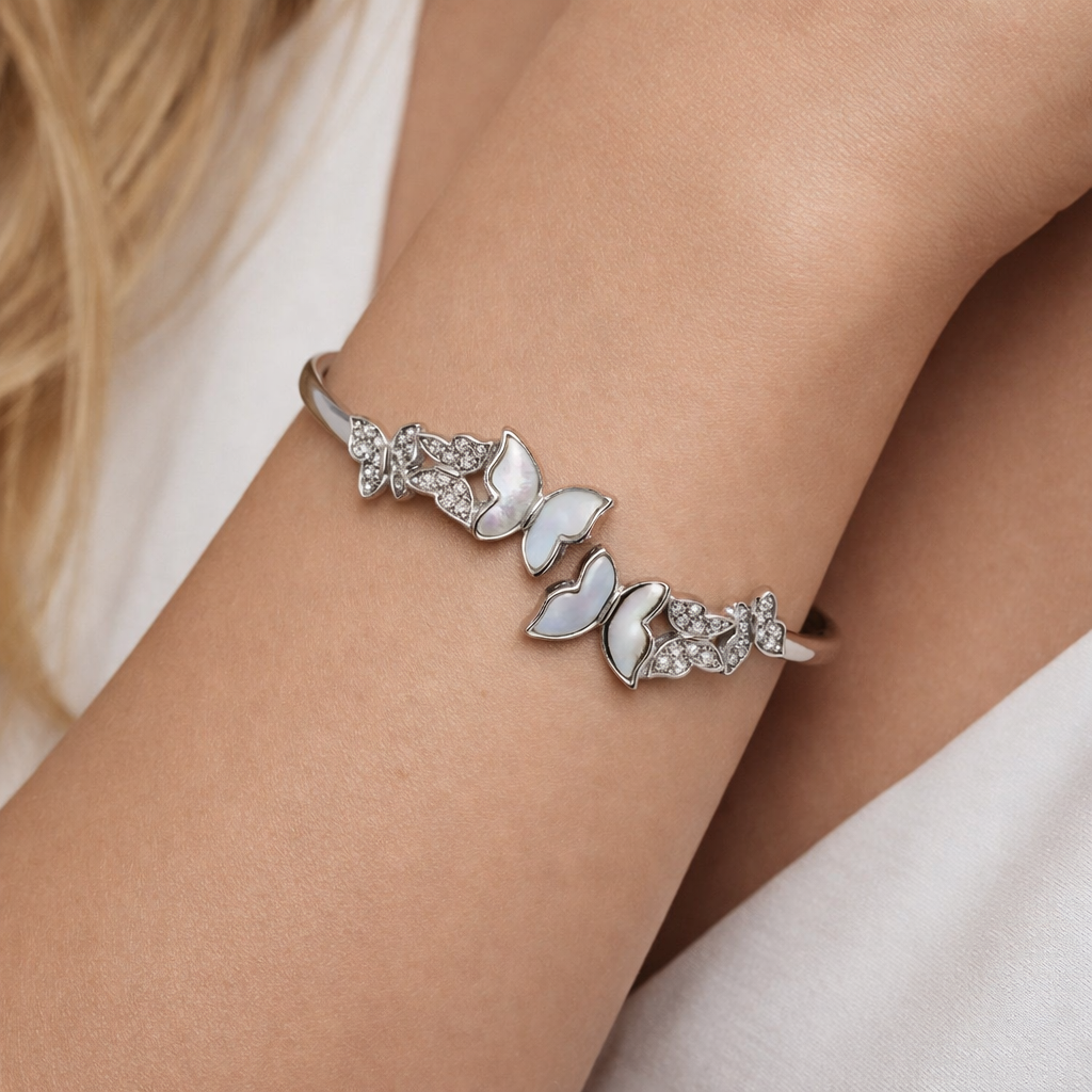 Butterfly Grace Cuff Bracelet