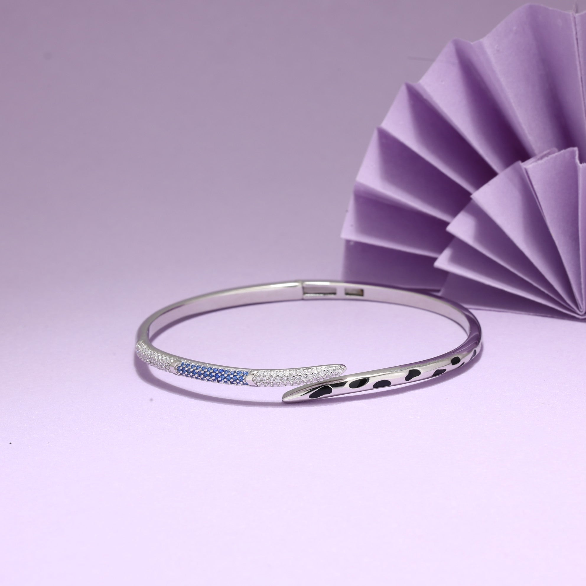 Silver NoirLuxe Inspired Kada