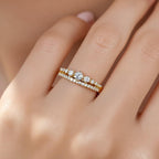 Celeste Crown Diamond Open Ring