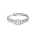 Silver Arrow of Light Ring