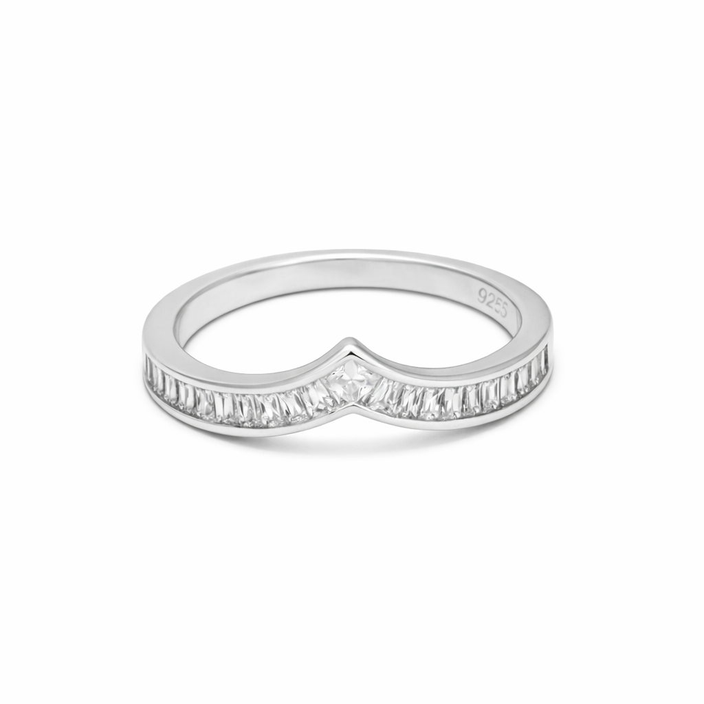 Aurora Chevron Ring