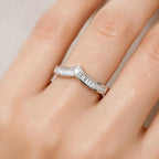 Aurora Chevron Ring