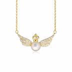 Celestia Crown Pearl Pendant