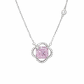 Blush Halo Bloom Pendant