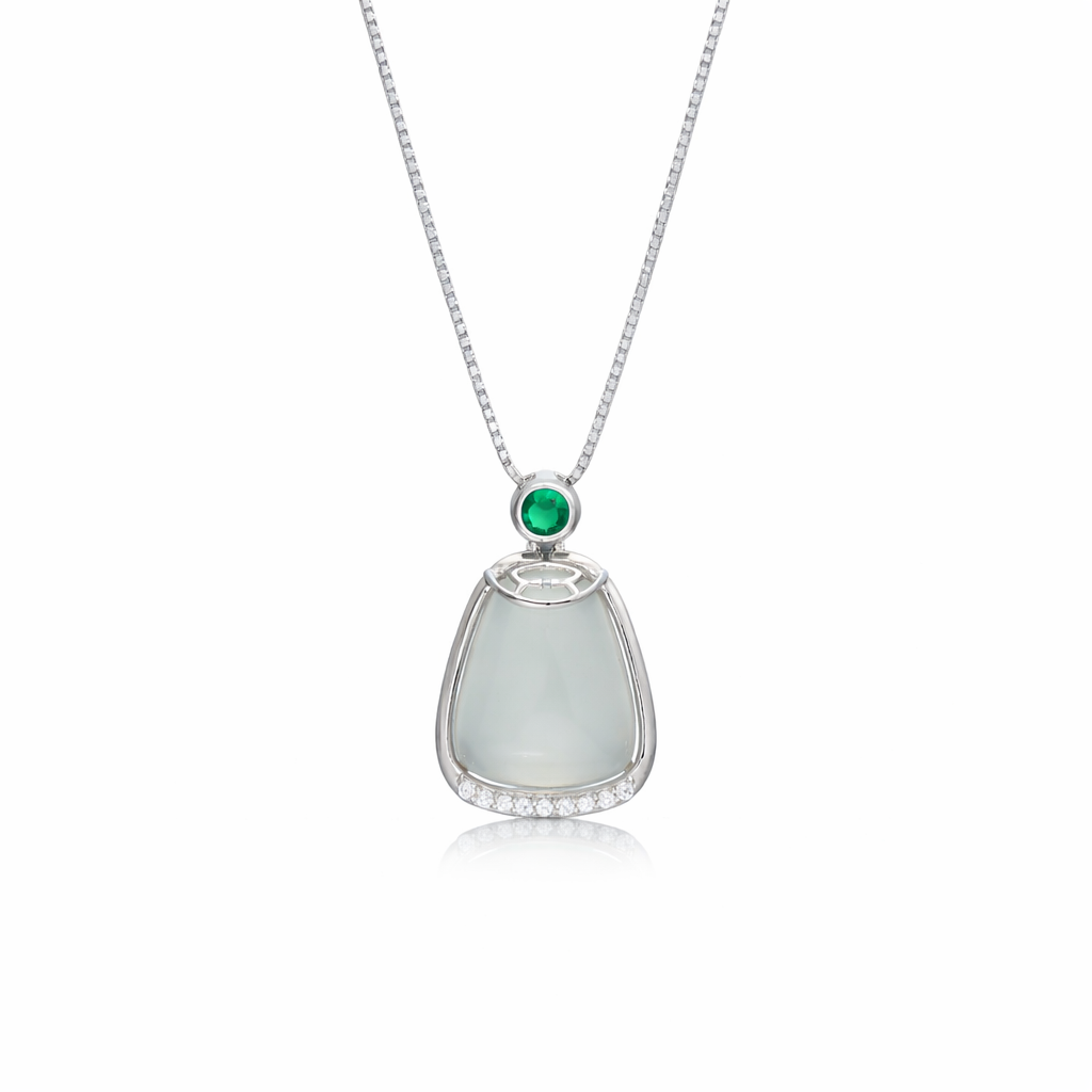 Emerald Dewdrop Pendant