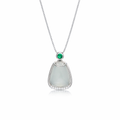 Emerald Dewdrop Pendant