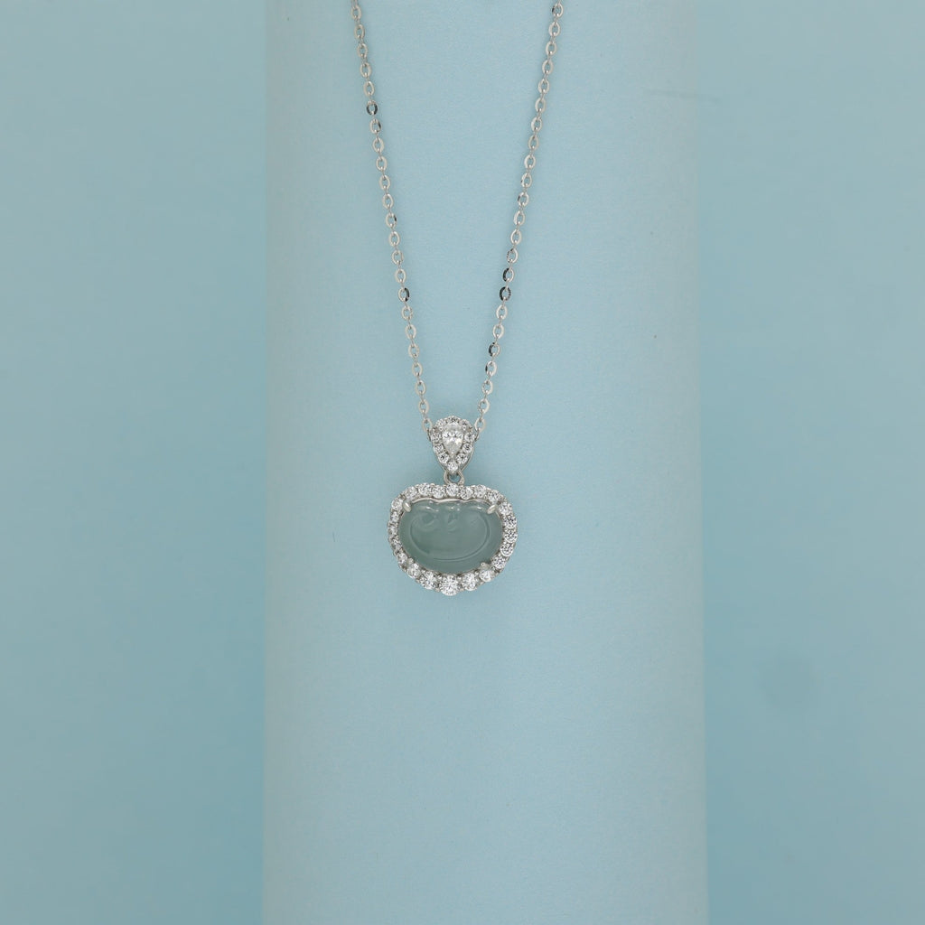 Jade Halo Whisper Pendant