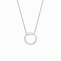 Luna Orbit Diamond Pendant