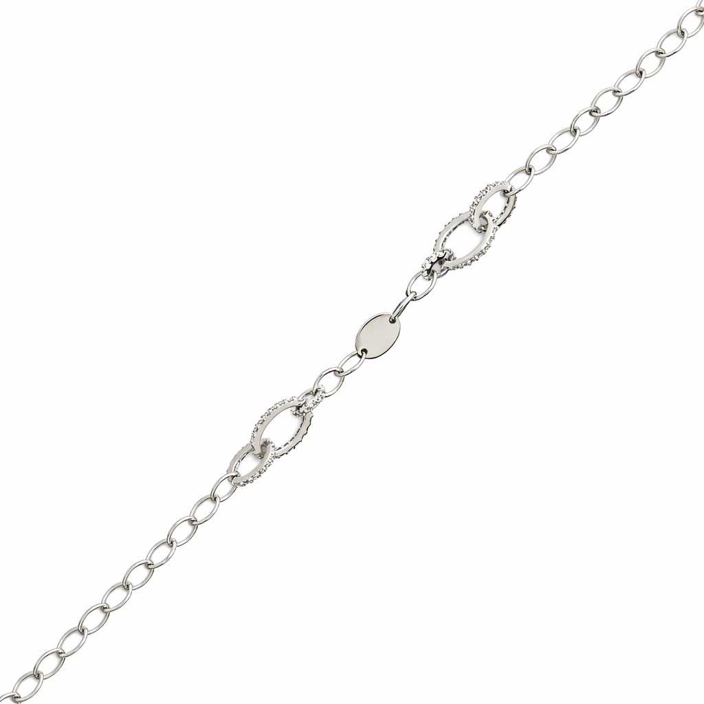 Silver Infinity Spark Bracelet