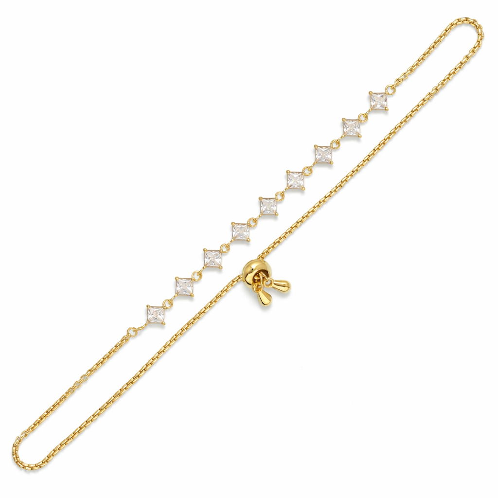 Golden Starline Adjustable Bracelet