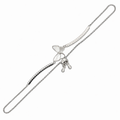 Silver Butterfly Grace Adjustable Bracelet