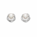 Pearl Orbit Knot Studs