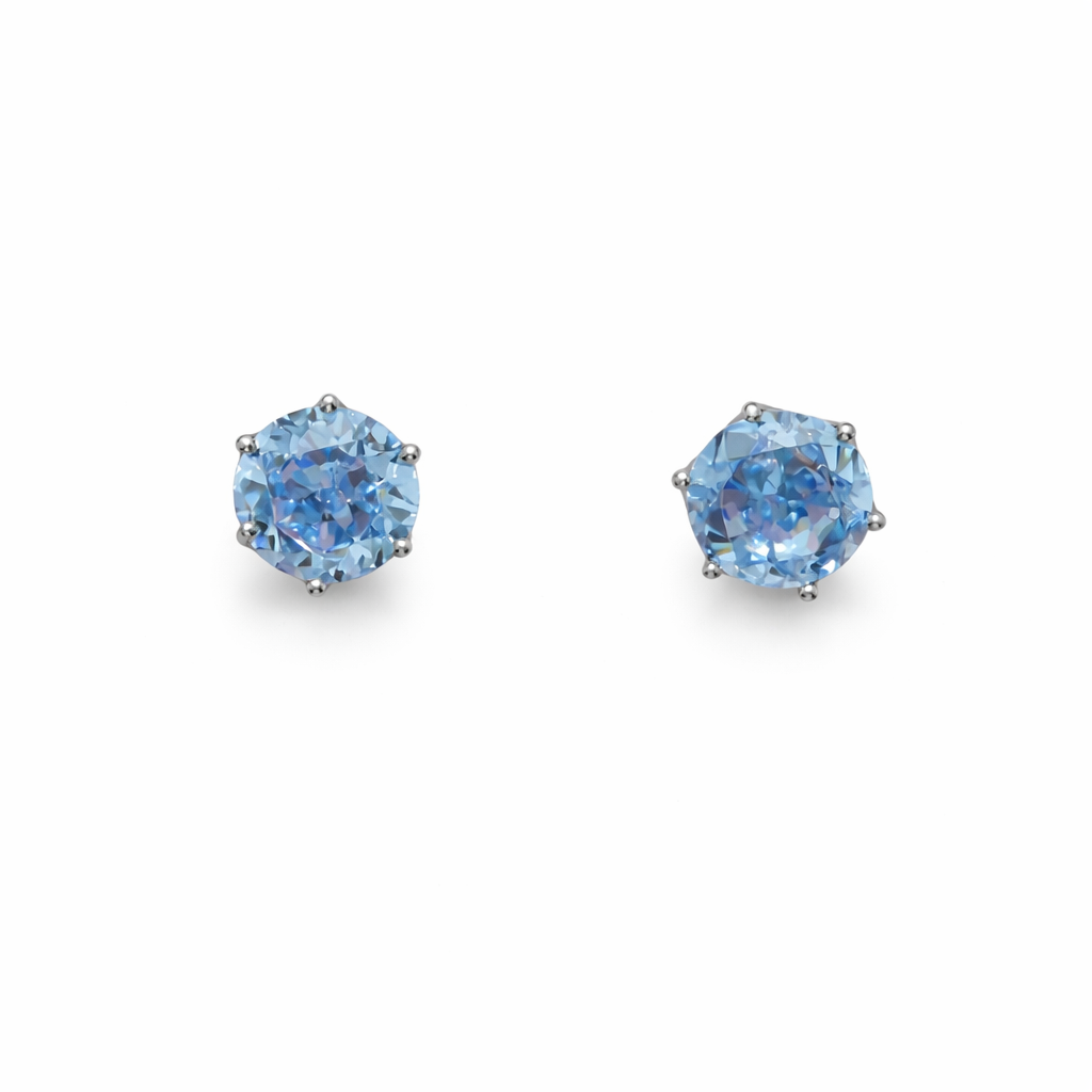 Azure Glow Studs