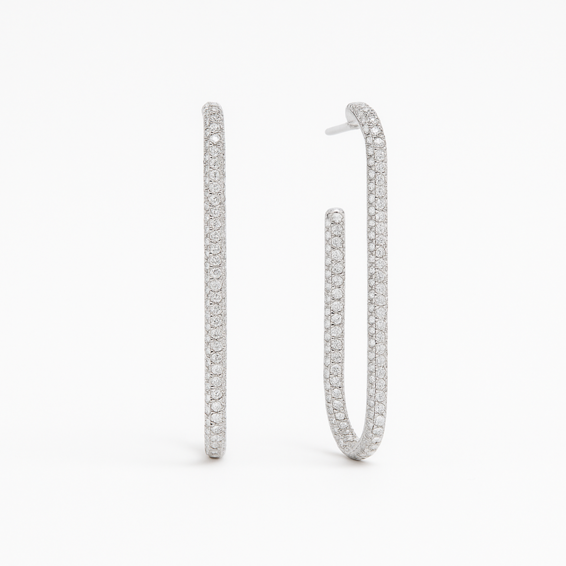 Silver Boxy Diamond Bali