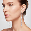 Crystal Cascade Marquise Drop Earrings