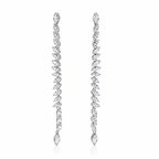 Crystal Cascade Marquise Drop Earrings