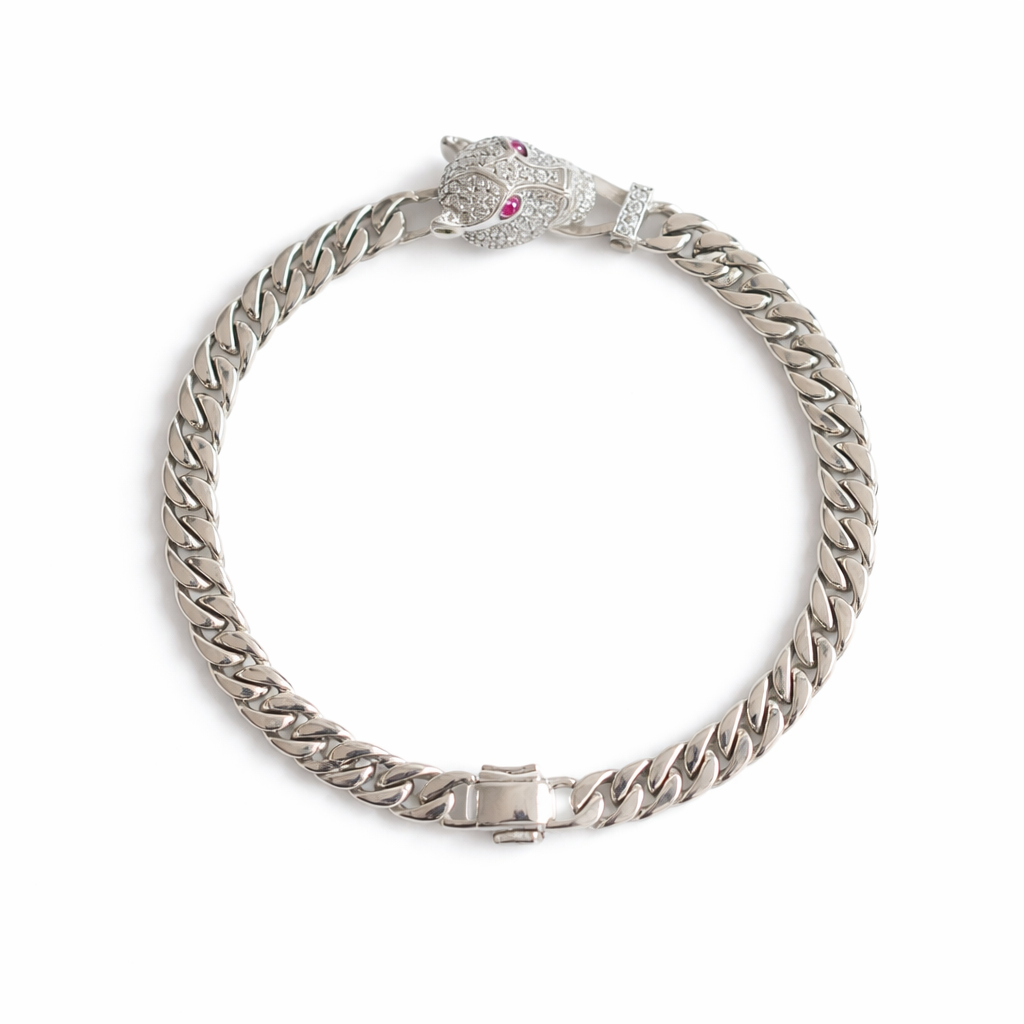 Men’s Premium Cuban Lucky Chain in 925 Silver