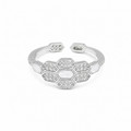 Timeless Beauty – 925 Silver Mother of Pearl Finger Ring