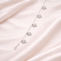 Elegant Diamond Touch 925 Silver Anklet
