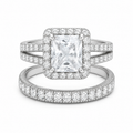 Silver Artisoul Solitaire Diamond Ring